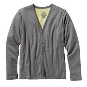Patagonia Men's Daily Cardigan with Light Yellow Lining